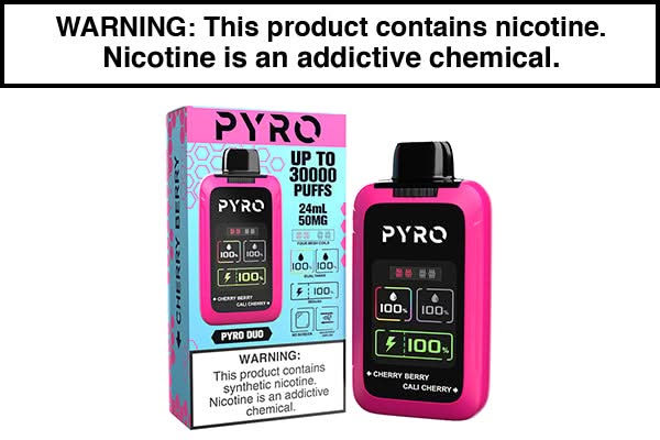 PYRO DUO 30K PUFF DISPOSABLE VAPE - Image 9
