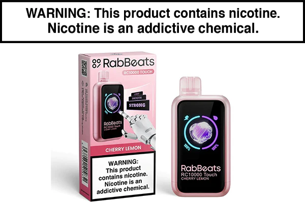 RABBEATS RC10000 TOUCH DISPOSABLE VAPE - 10,000 PUFFS - Image 5