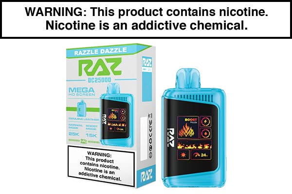 RAZ DC25000 DISPOSABLE VAPE - 25,000 Puffs - Image 25