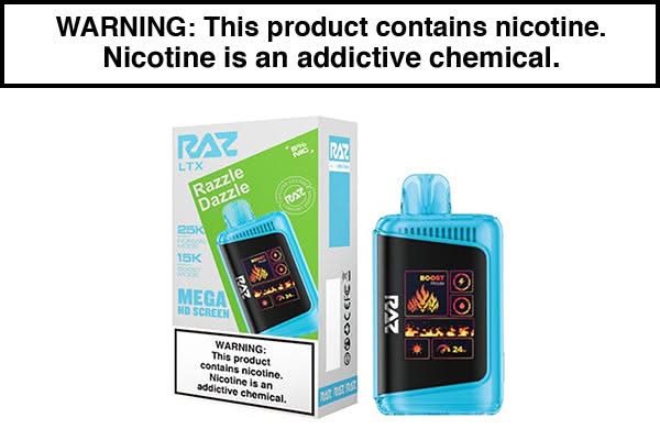 RAZ LTX 25K DISPOSABLE VAPE - 25,000 PUFFS - Image 29
