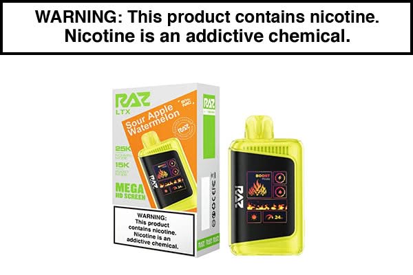 RAZ LTX 25K DISPOSABLE VAPE - 25,000 PUFFS - Image 31
