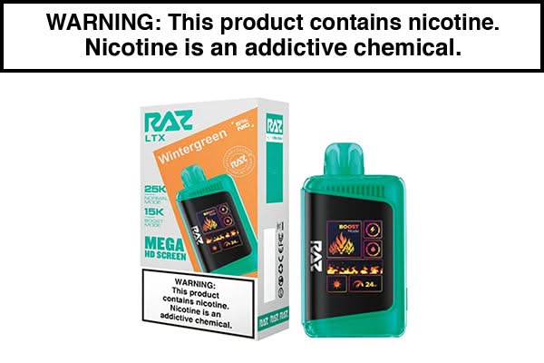 RAZ LTX 25K DISPOSABLE VAPE - 25,000 PUFFS - Image 35