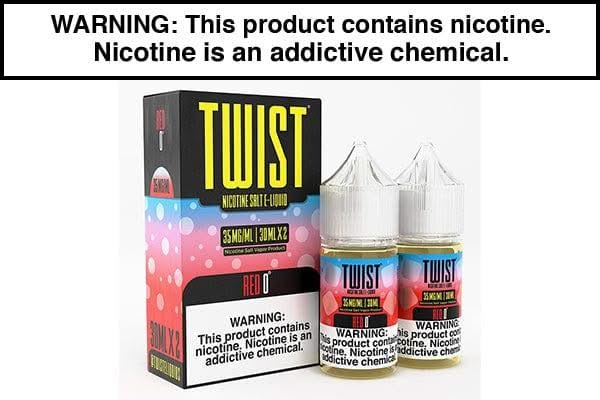 RED 0 BY TWIST SALT 60ML