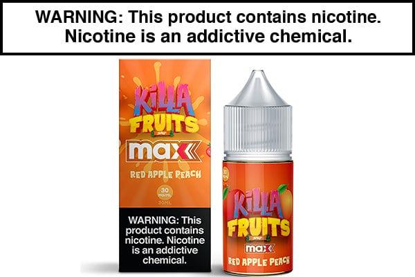 RED APPLE PEACH BY KILLA FRUITS SALT 30ML