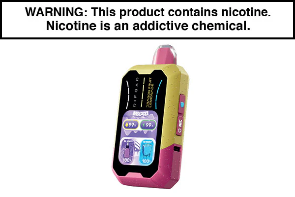 RIFBAR MIXPRO 40K DISPOSABLE VAPE - 40,000 PUFFS - Image 14