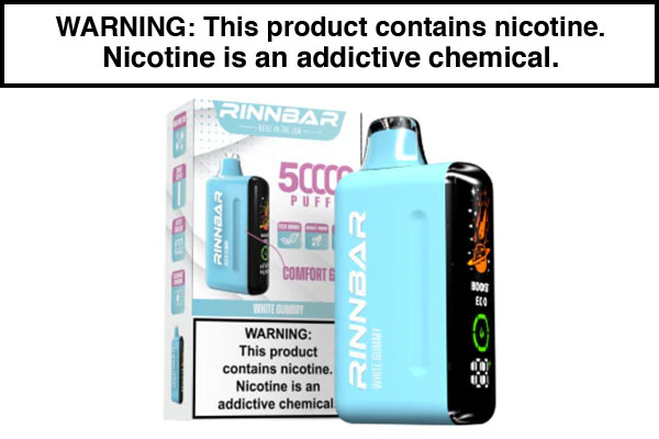 RINN BAR DISPOSABLE VAPE - 50,000 PUFFS - Image 10
