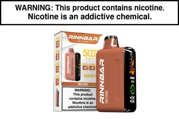 RINN BAR DISPOSABLE VAPE - 50,000 PUFFS - Image 13