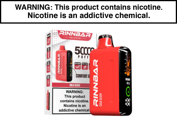 RINN BAR DISPOSABLE VAPE - 50,000 PUFFS - Image 2