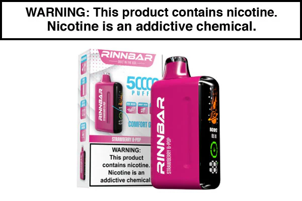 RINN BAR DISPOSABLE VAPE - 50,000 PUFFS - Image 7