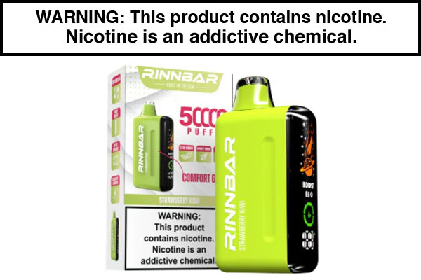 RINN BAR DISPOSABLE VAPE - 50,000 PUFFS - Image 8