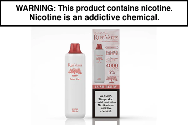 RIPE VAPES PALM PLUS DISPOSABLE VAPE - 4000 PUFFS - Image 3