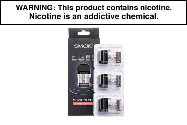 SMOK NOVO 2X REPLACEMENT PODS (PACK OF 3)