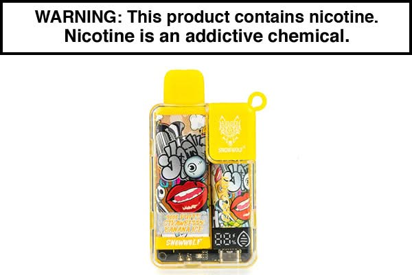 SNOWWOLF EASY SMART EA9000 DISPOSABLE VAPE - 9,000 PUFFS - Image 13