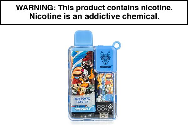 SNOWWOLF EASY SMART EA9000 DISPOSABLE VAPE - 9,000 PUFFS - Image 6