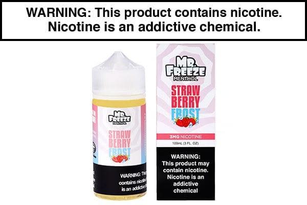 STRAWBERRY FROST BY MR. FREEZE 100ML