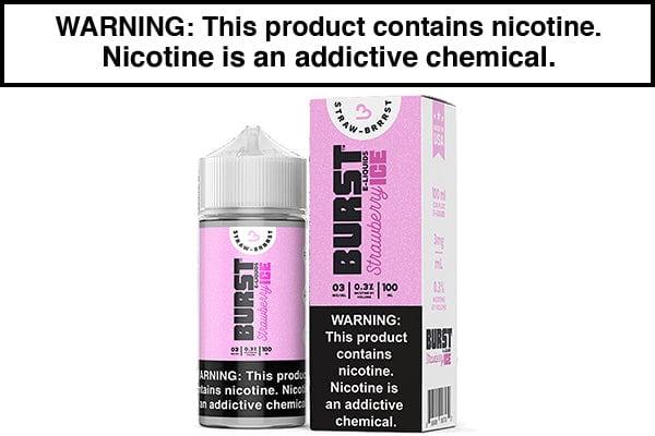 STRAWBERRY ICE BY BURST E LIQUID 60ML/100ML - Image 2
