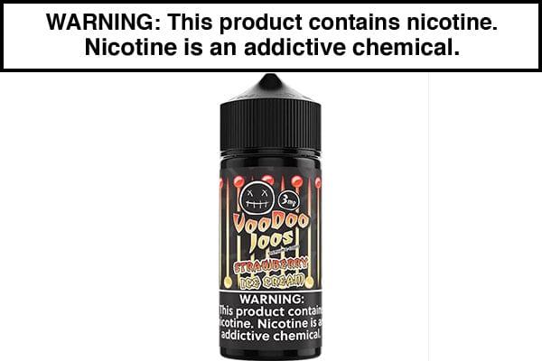 STRAWBERRY ICE CREAM BY VOODOO JUICE 100ML