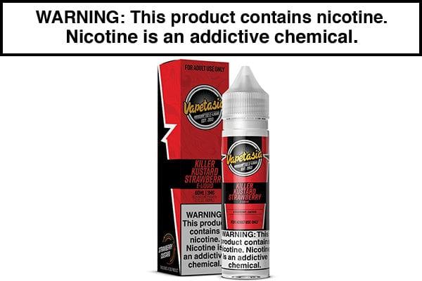 STRAWBERRY KILLER KUSTARD BY VAPETASIA 60ML/100ML - Image 2