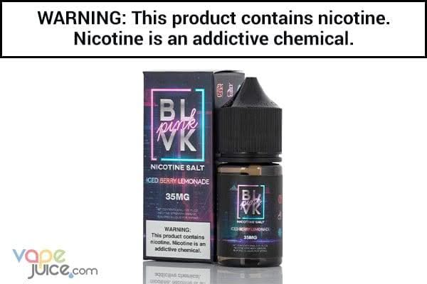 STRAWBERRY LEMONADE ICE BY BLVK UNICORN SALT 30ML