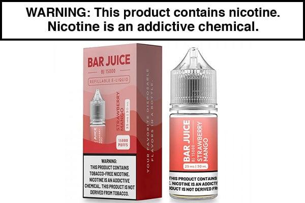 STRAWBERRY MANGO BY BAR JUICE BJ15000 SALTS 30ML