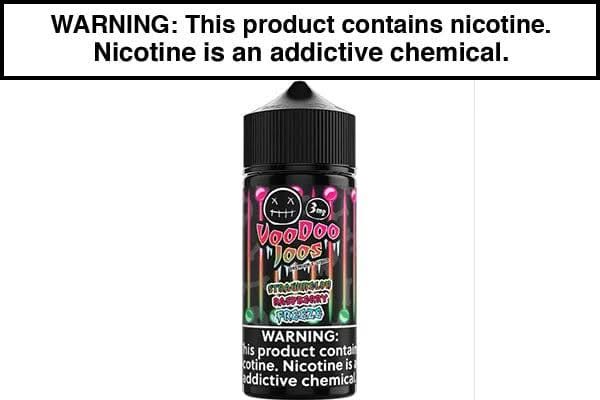 STRAWMELON RASPBERRY FREEZE BY VOODOO JUICE 100ML
