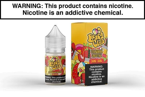 STRAWNANA SMOOTHIE BY BEACH CLUB SALTS 30ML