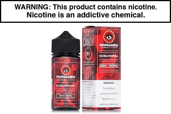 SUBLIMINAL BY PROPAGANDA E LIQUID 100ML
