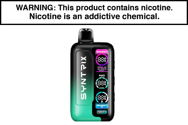 SYNTRIX GHOST IT DISPOSABLE VAPE - 40,000 PUFFS - Image 6