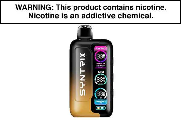 SYNTRIX GHOST IT DISPOSABLE VAPE - 40,000 PUFFS - Image 8