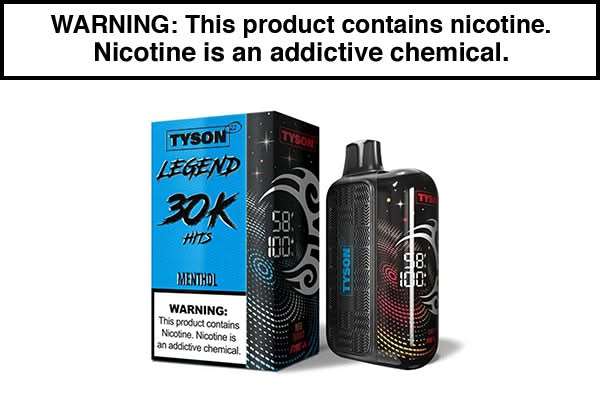 TYSON 2.0 LEGEND 30K DISPOSABLE VAPE - 30,000 PUFFS - Image 12