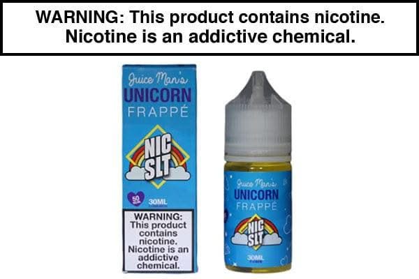 UNICORN FRAPPE BY JUICE MAN SALTS 30ML