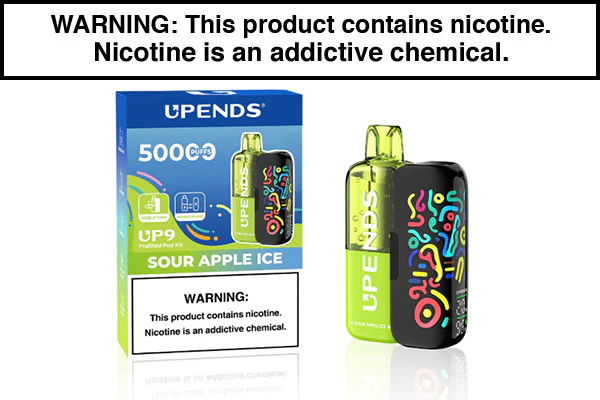 UPENDS UP9 50K DISPOSABLE VAPE KIT - 50,000 PUFFS - Image 8