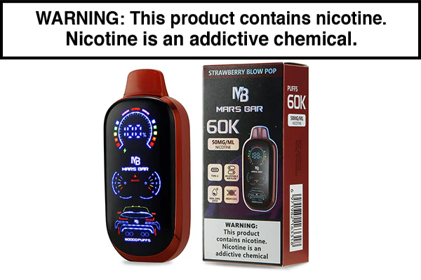 VRK MARS BAR 60K DISPOSABLE VAPE - 60,000 PUFFS - Image 11