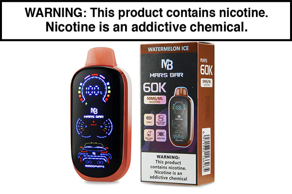 VRK MARS BAR 60K DISPOSABLE VAPE - 60,000 PUFFS - Image 13