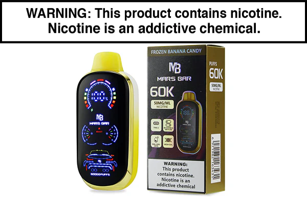 VRK MARS BAR 60K DISPOSABLE VAPE - 60,000 PUFFS - Image 5