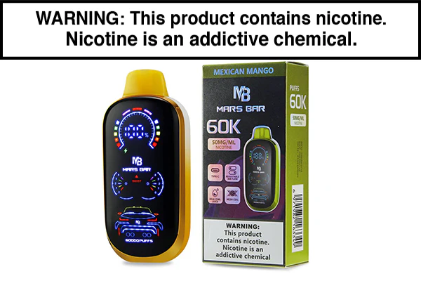 VRK MARS BAR 60K DISPOSABLE VAPE - 60,000 PUFFS - Image 7