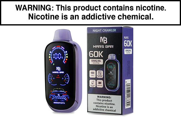 VRK MARS BAR 60K DISPOSABLE VAPE - 60,000 PUFFS - Image 8