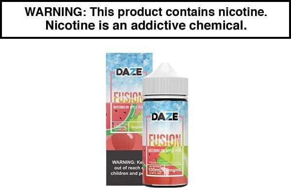 WATERMELON APPLE PEAR ICED BY 7 DAZE FUSION 100ML