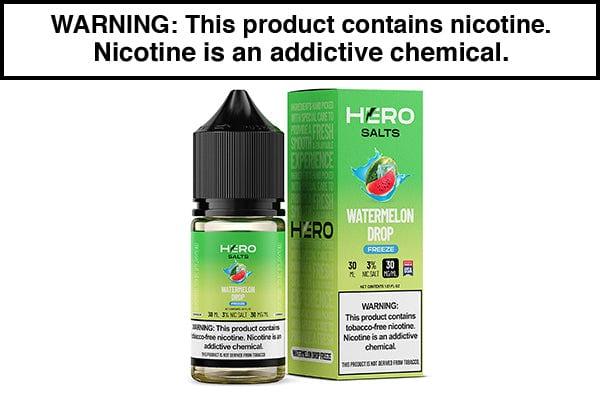 WATERMELON DROP FREEZE BY HERO SALTS 30ML
