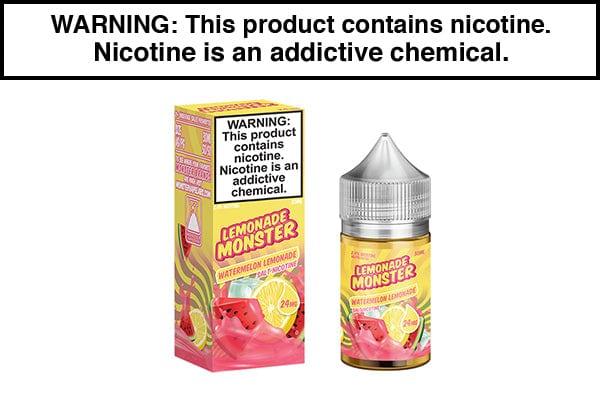 WATERMELON LEMONADE BY LEMONADE MONSTER SALT NIC 30ML