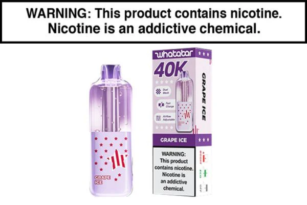 WHATABAR LINKO DISPOSABLE VAPE - 40,000 PUFFS - Image 6
