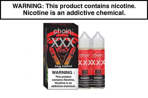 XXX BY CHAIN VAPEZ 100ML/120ML